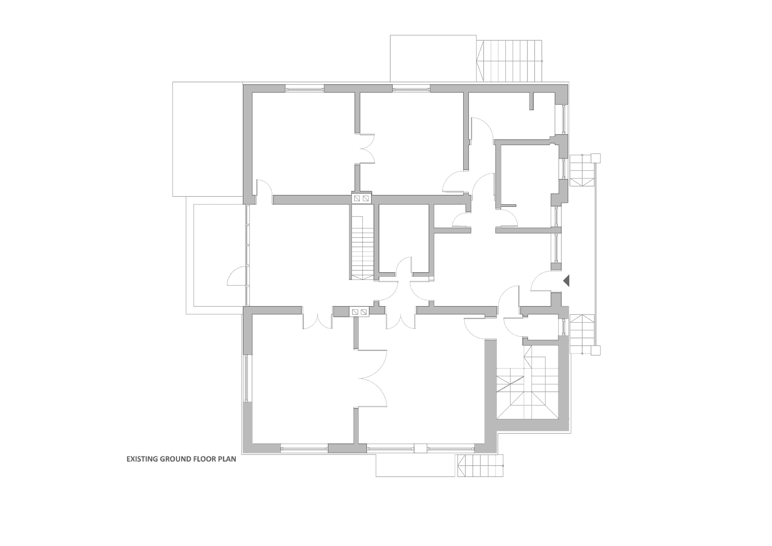 villa-dedinje-existing-ground-floor-plan