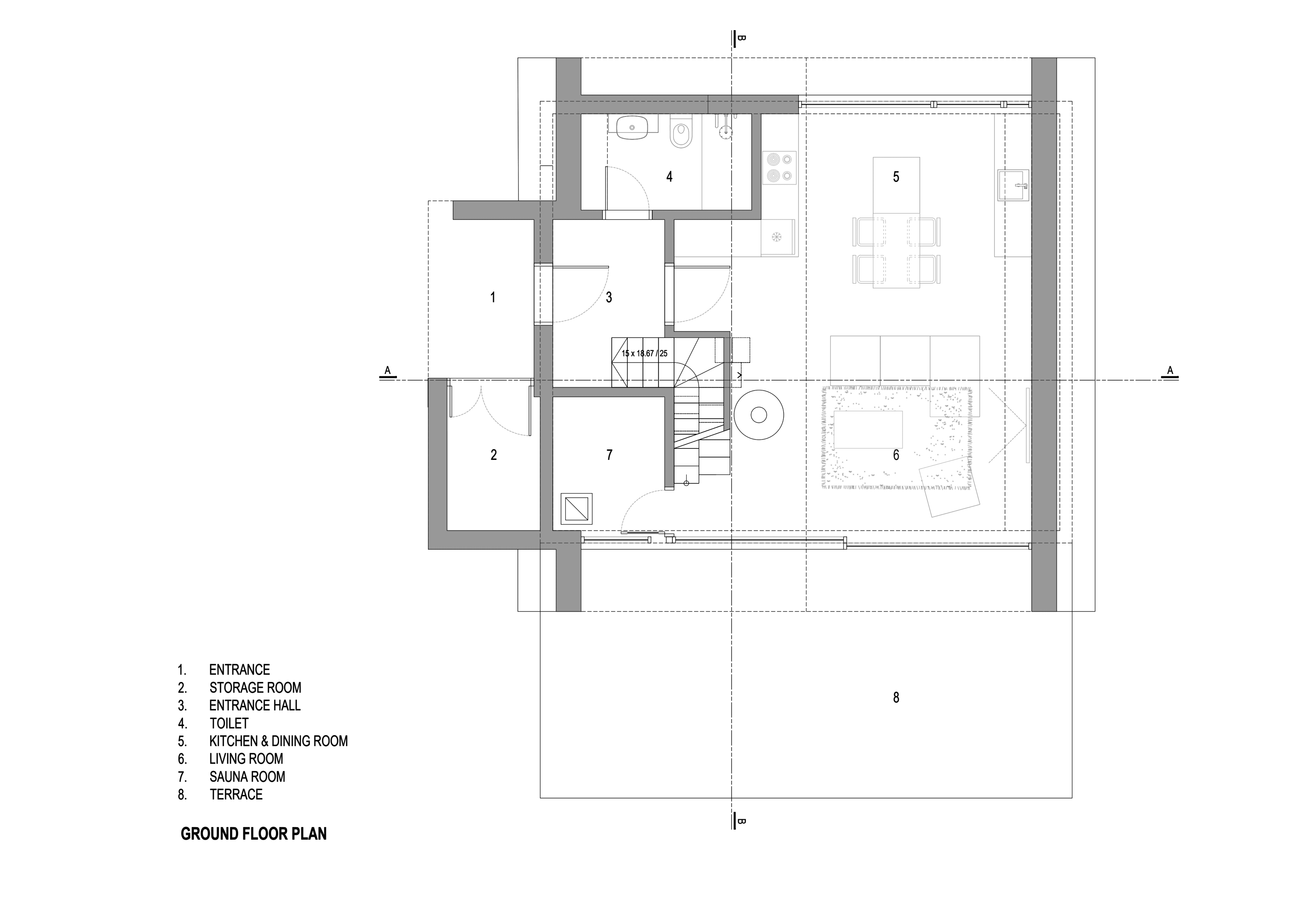 holiday-bungalows-kopaonik-ground-floor-plan