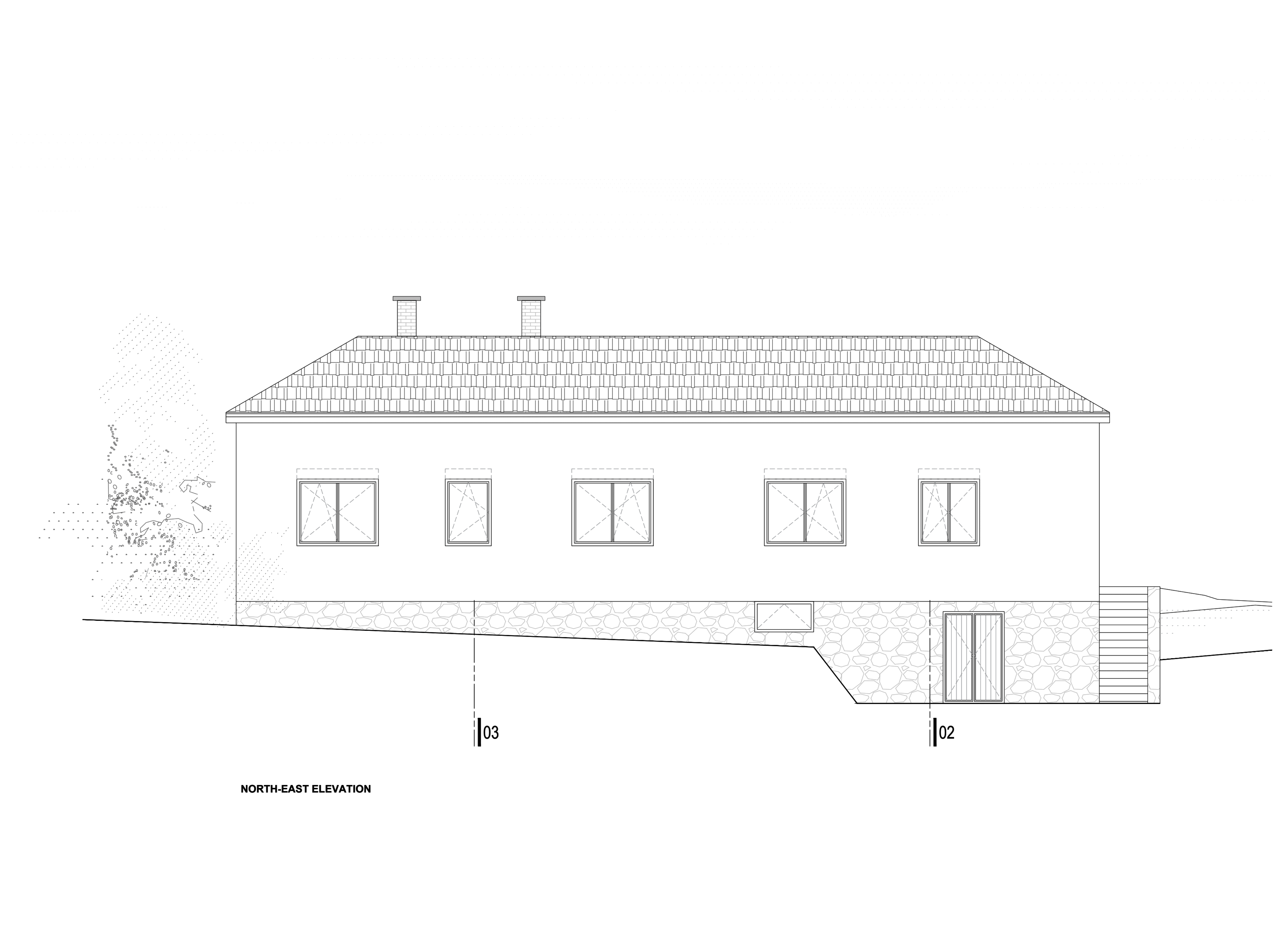 brezovac-house-reconstruction-north-east-elevation